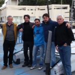 Stage Murcia 2016 Photo d'équipe de classistes après une régate.